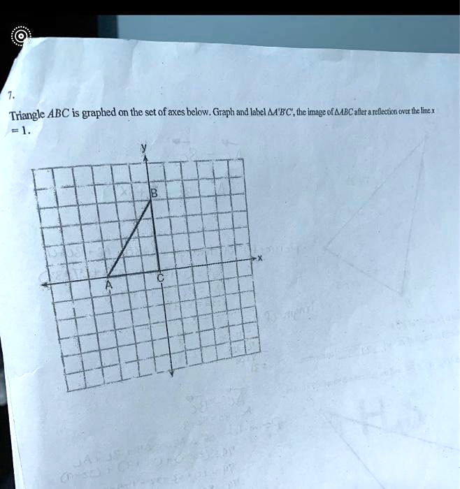 Triangle Abc Is Graphed On The Set Of Axes Below Graph And Label A Bc