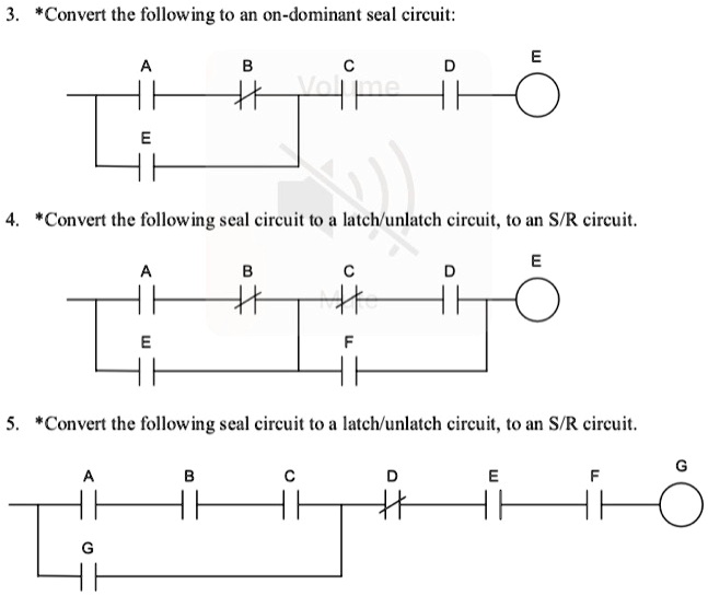 Solved Convert The Following To An On Dominant Set Circuit B D