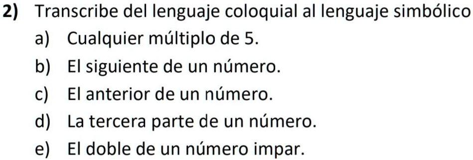 Solved Ayudaaaa Es Matematica Jajajaja Transcribe Del Lenguaje