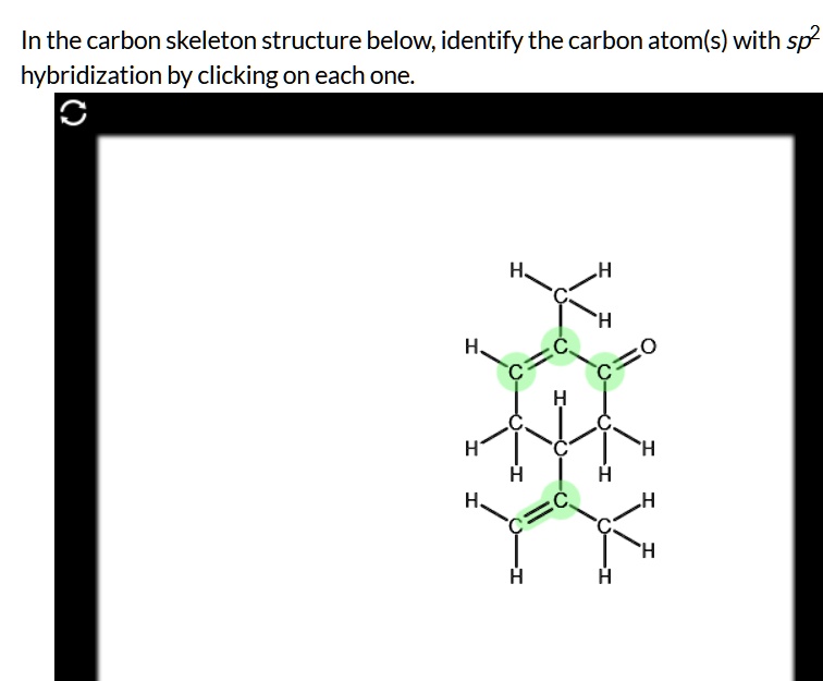 SOLVED In The Carbon Skeleton Structure Below Identify The Carbon