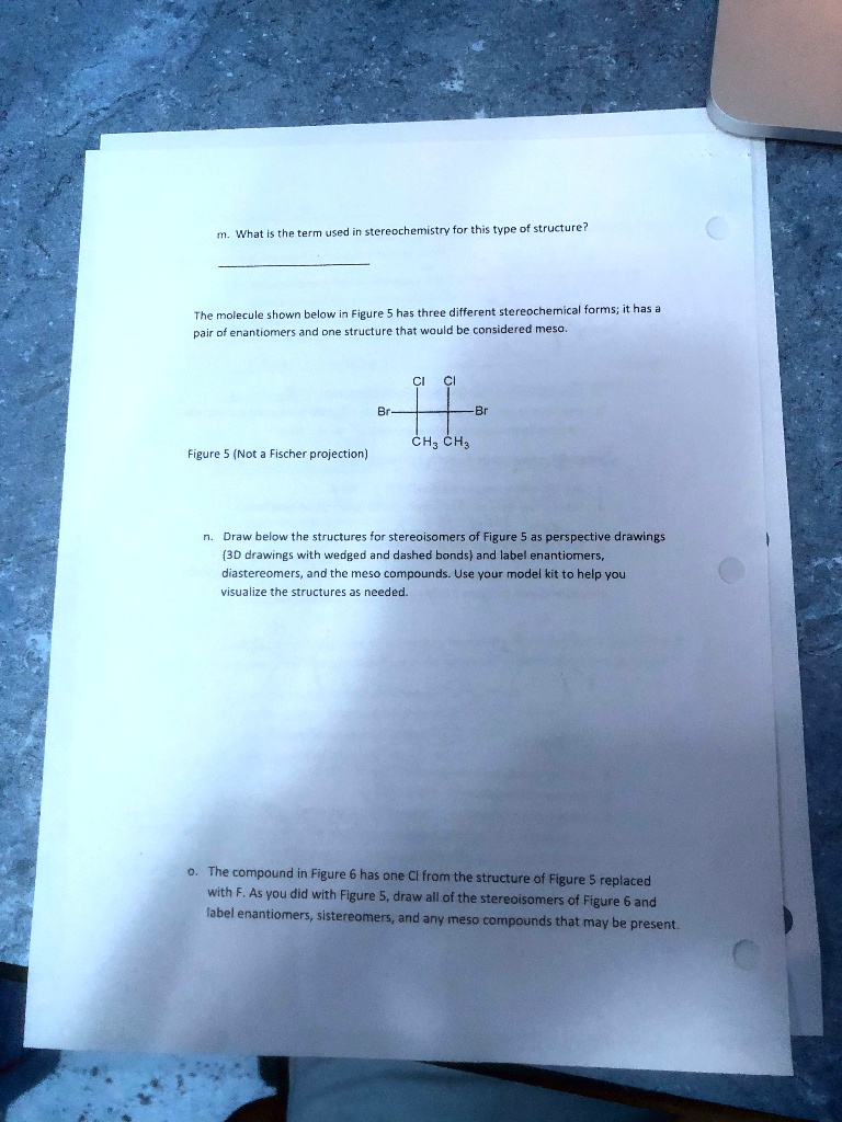 SOLVED What 2rm Msed Stereochemistry For This Type Structure