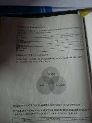 Solved Gawain Triple Venn Diagramisa Isahin Ang Pagkakatulad At