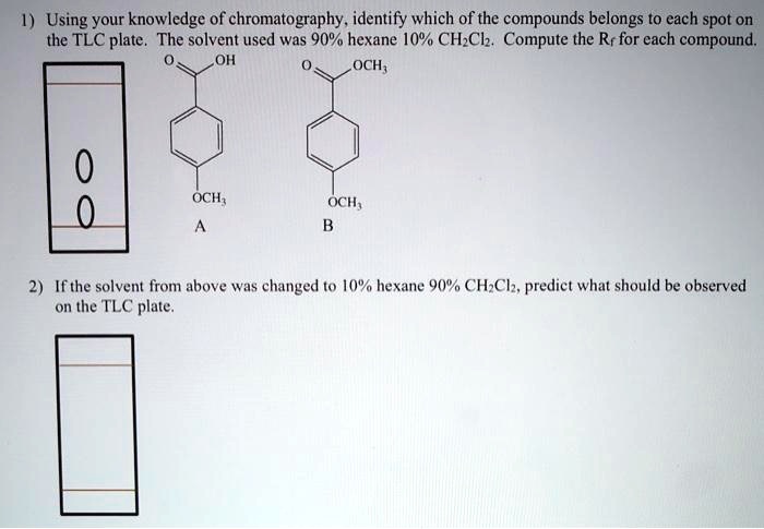 Solved Using Your Knowledge Of Chromatography Identify Which Of The