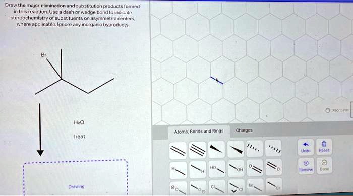 SOLVED Draw The Major Elimination And Substitution Products Formed In