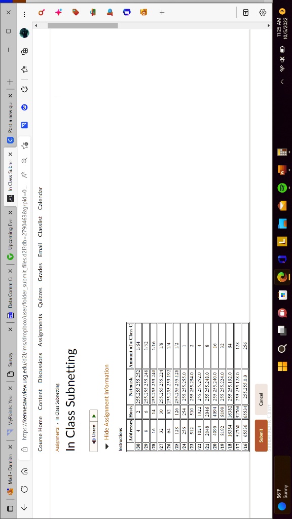 Solved Find The First And Last Address Of The Subnet Containing