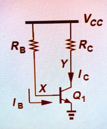 SOLVED Draw The Small Signal Equivalent Circuit In The Picture Vcc RB