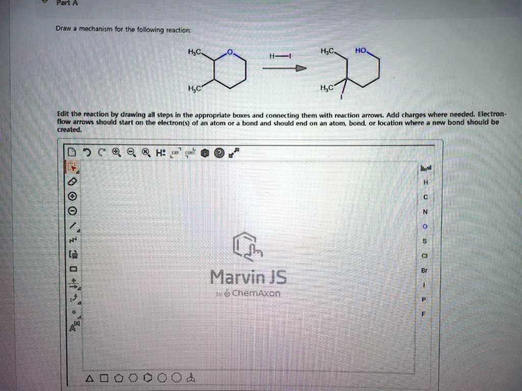 SOLVED Draw A Mechanism For The Following Reaction Edit The Reaction