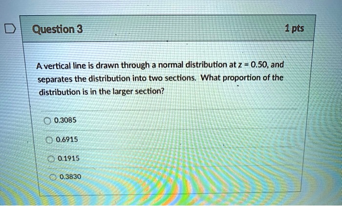 Solved Question Pts A Vertical Line Is Drawn Through A Normal