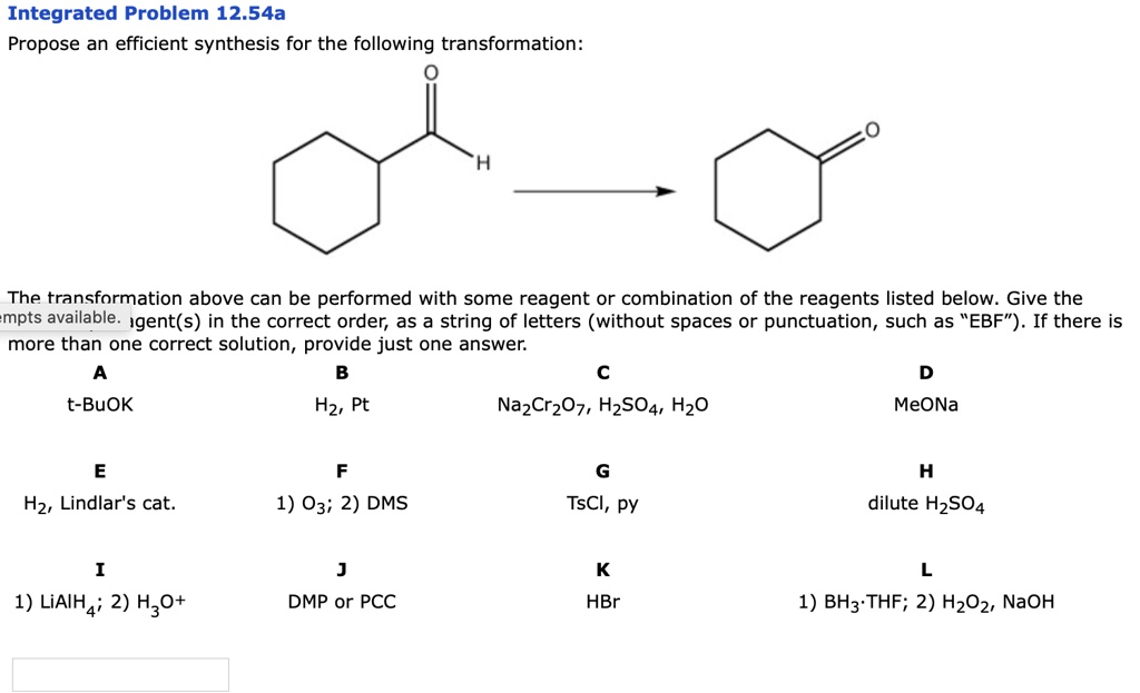 Solved Integrated Problem A Propose An Efficient Synthesis For