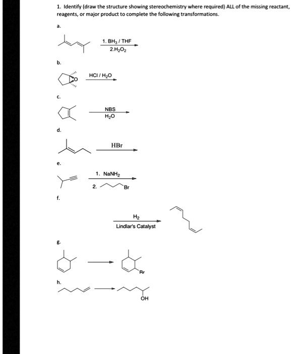 Solved Identify Draw The Structure Showing Stereochemistry Unzic