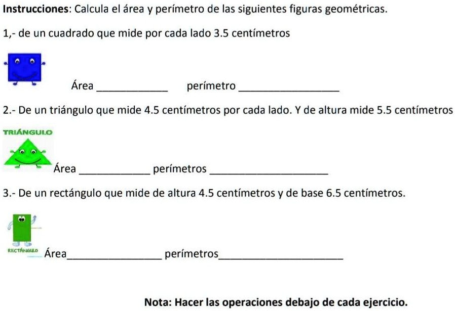 Solved Es Para Ma Ana Ayuda Plz Instrucciones Calcula El Rea Y