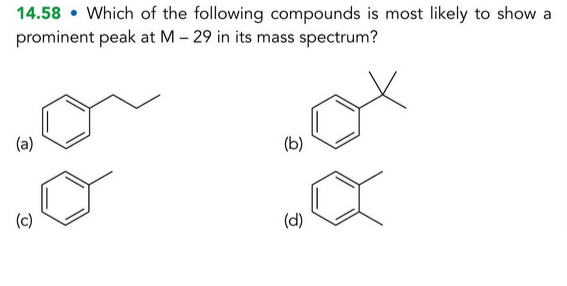 Solved Which Of The Following Compounds Is Most Likely To Show