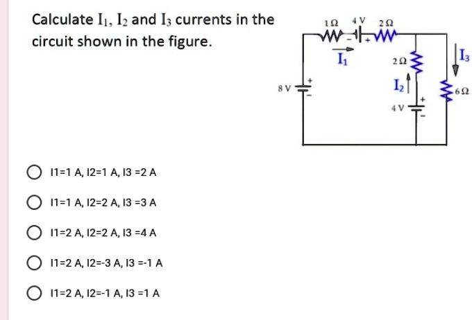 Calculate I Iz And I Currents In The Circuit Shown SolvedLib