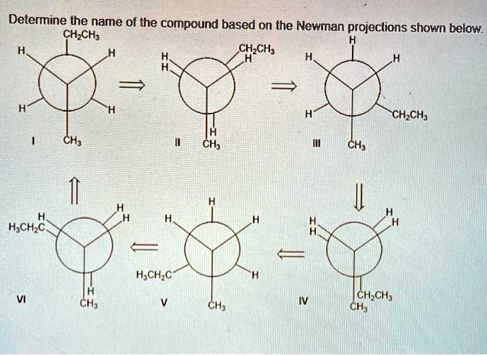 Solved Determine The Name Of The Compound Based On The Newman