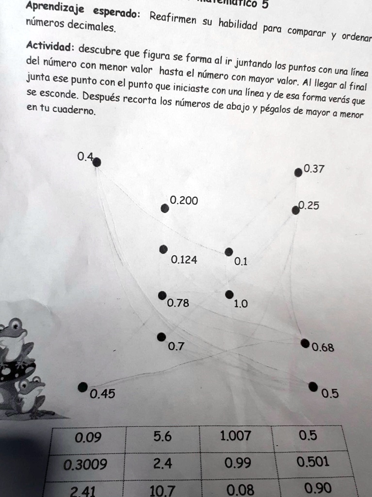 SOLVED descubre Qué figura se forma al ir juntando los puntos con una