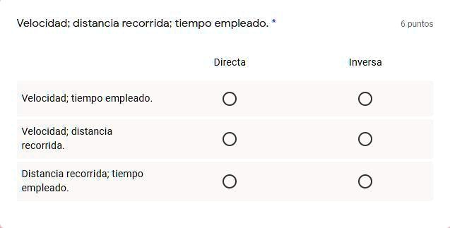 Solved Determina La Relaci N De Proporcionalidad Existente Entre Cada