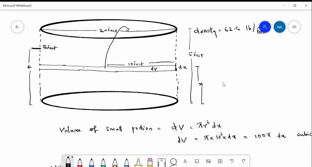 Solved A Circular Swimming Pool Has A Diameter Of Ft The Sides Are