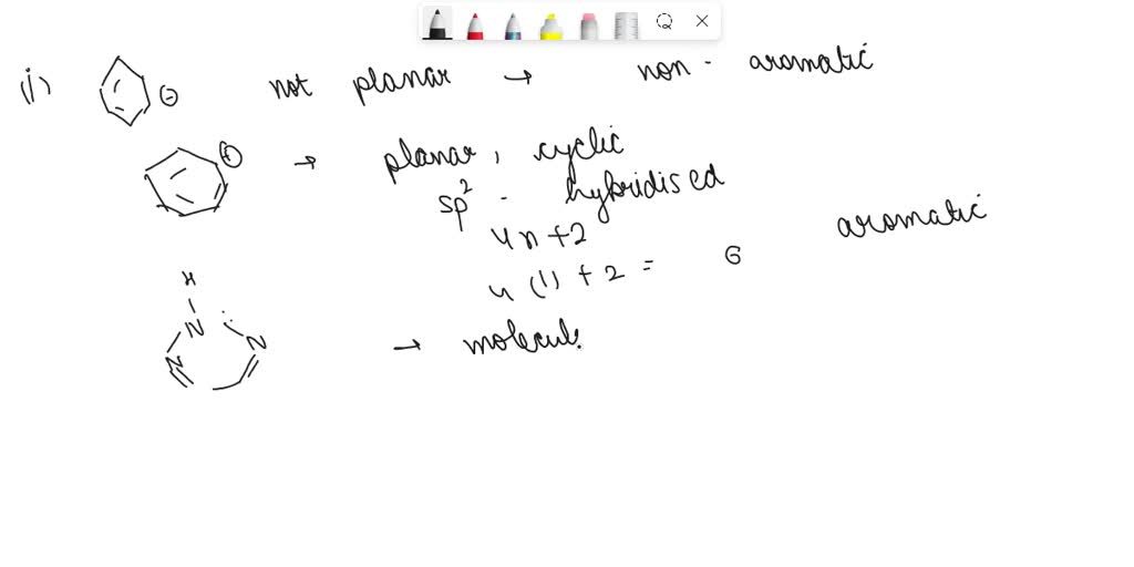 VIDEO Solution Question 2 The Cycloheptatrienyl Cation Was First