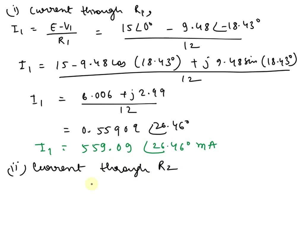 Solved Question Point Using The Node Voltage Method Determine