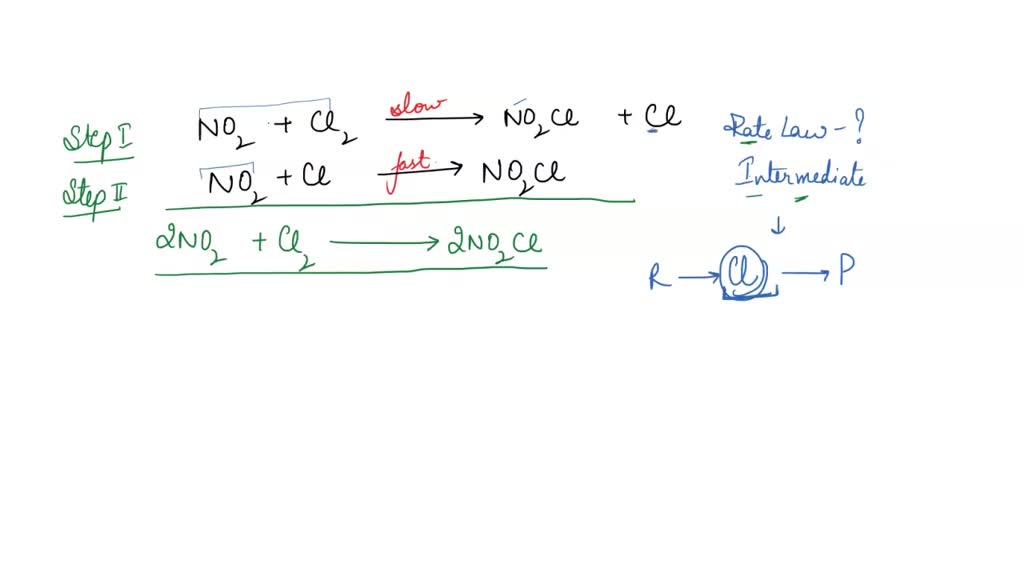 Solved Consider The Following Two Step Mechanism For A Reaction No G