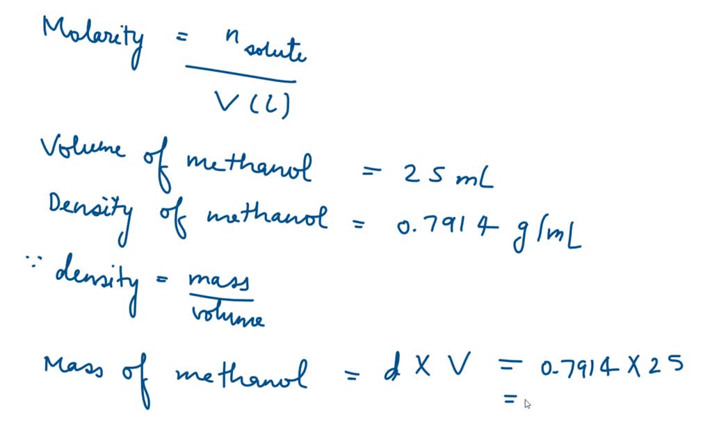 Solved A Solution With A Final Volume Of Ml Was Prepared By