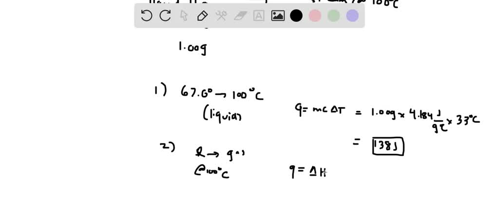 Solved What Amount Of Heat In Kj Is Required To Convert G Of