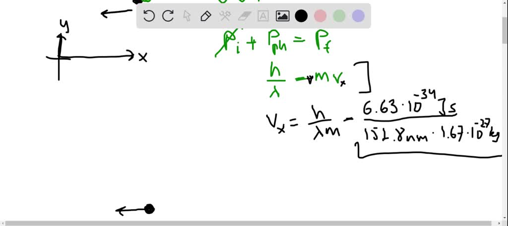 Solved A Hydrogen Atom Initially At Rest Absorbs An Ultraviolet