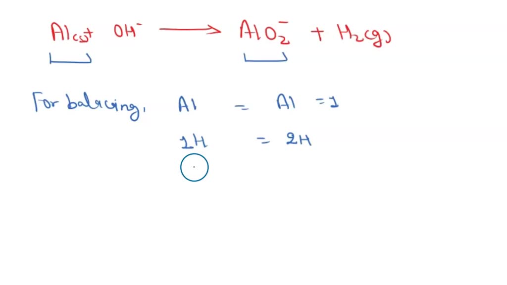 Solved Complete And Balance The Following Redox Reaction In Basic