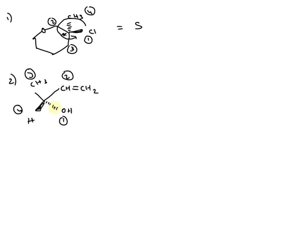 SOLVED Identify The Stereogenic Centre Present In Each Of The