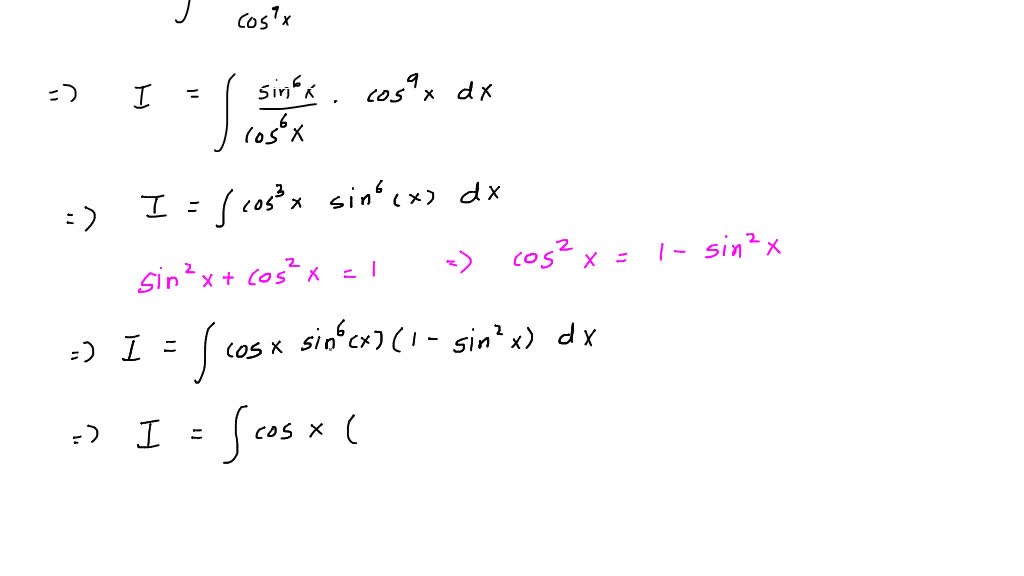 Solved Find The Indefinite Integral And Check The Result By