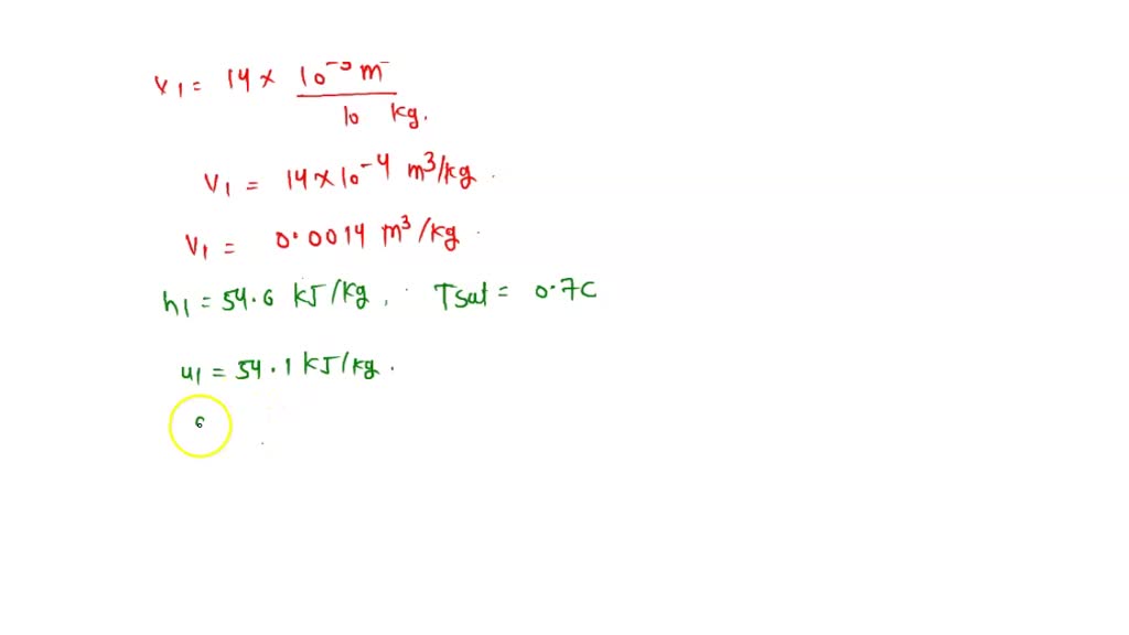 Solved Part A Find The Specific Enthalpy Of R A Tetraflouroethane