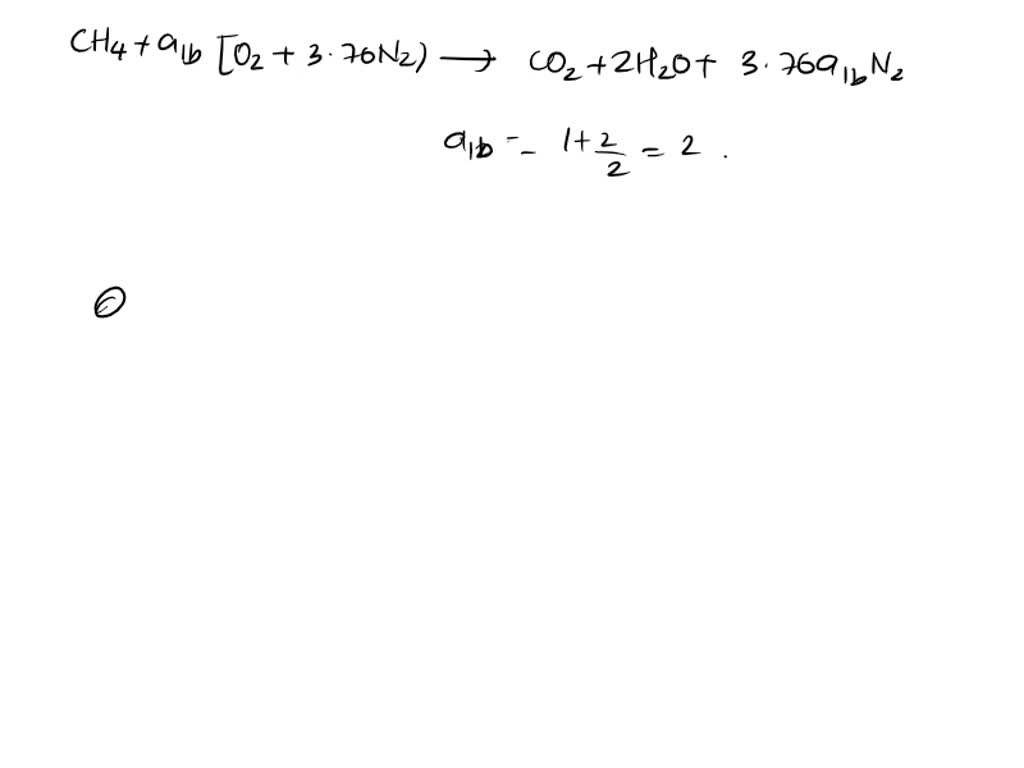 Solved Methane Gas Ch Enters The Combustion Chamber Of A Gas