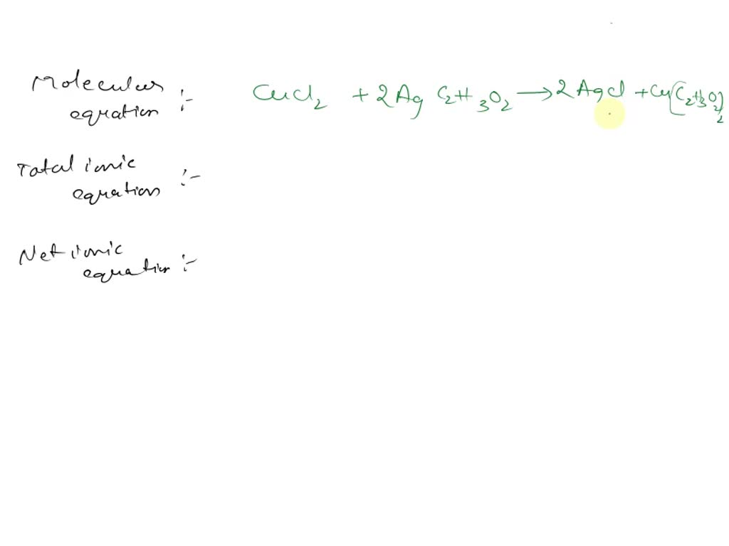 SOLVED B An Aqueous Solution Of Nickel II Chloride Is Mixed With