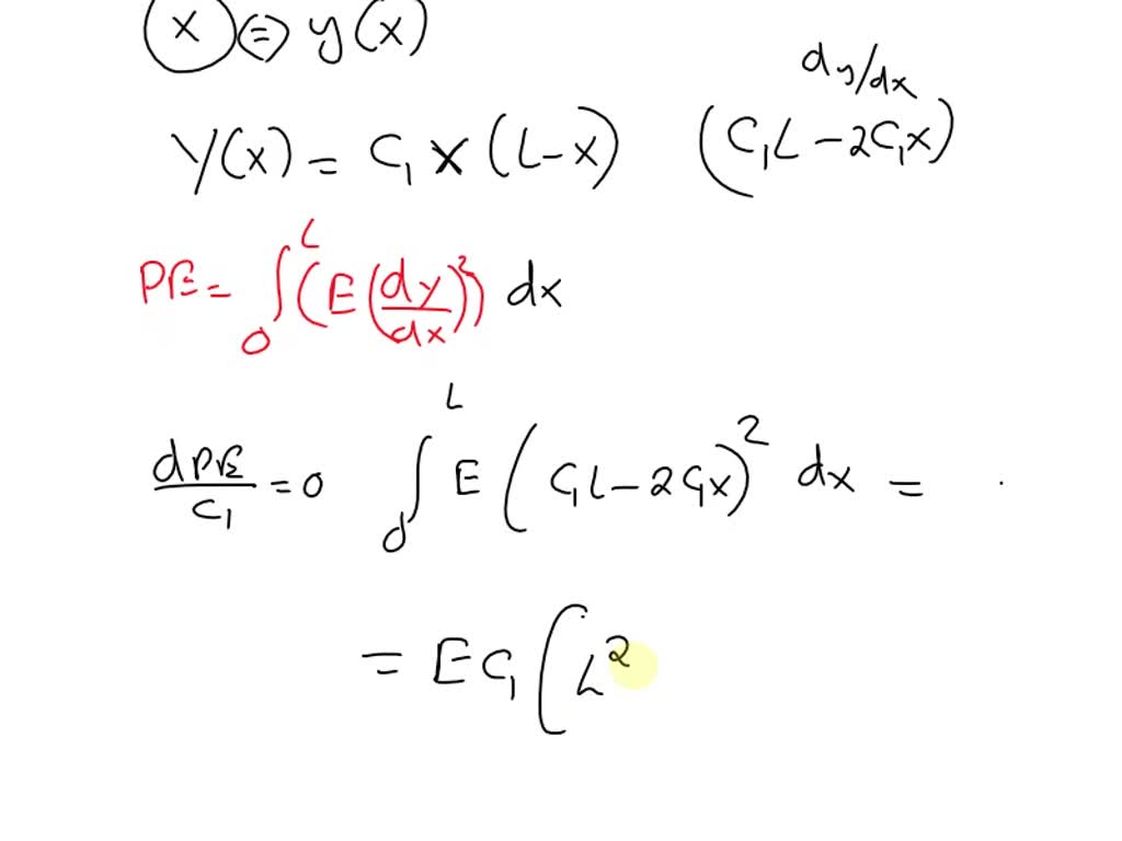 Solved Use The Rayleigh Ritz Method To Estimate The Lowest Oscillation