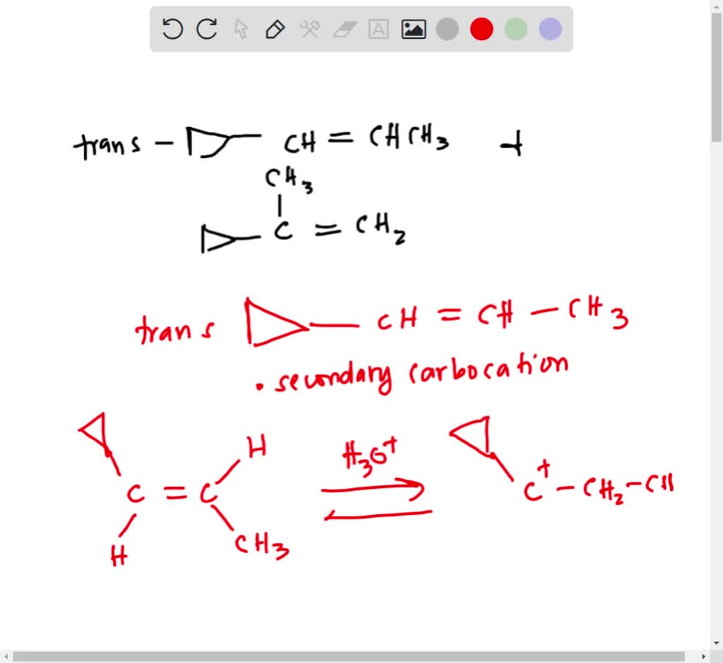 Solved The Rates Of Hydration Of The Two Alkenes Shown Differ By A