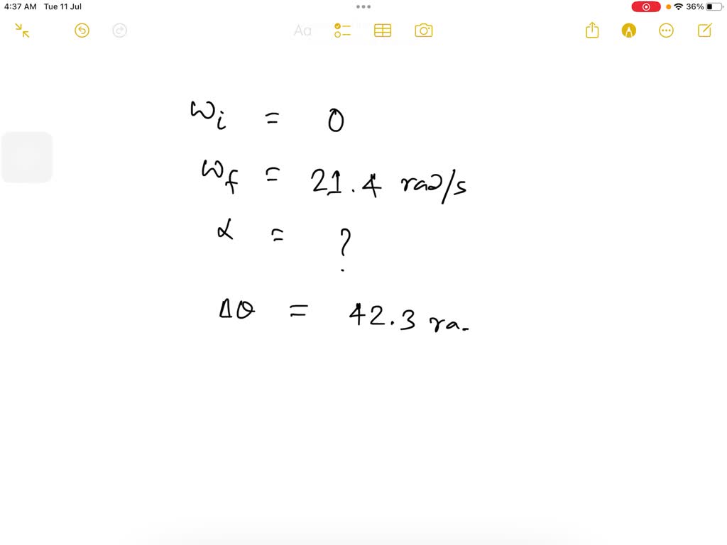 SOLVED A Wheel Undergoes An Angular Displacement Of 42 3 Rad While It