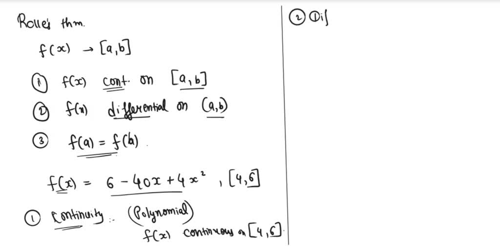 Solved Verify That The Function Satisfies The Three Hypotheses Of