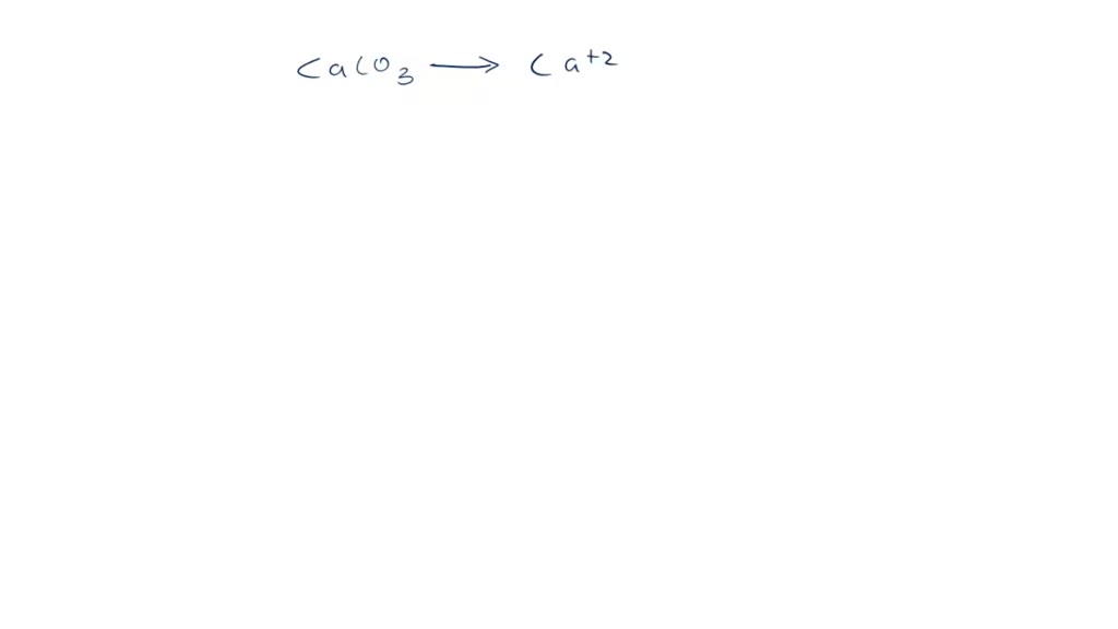 Solved G Sample Of Caco Is Dissolved In M Hci And The