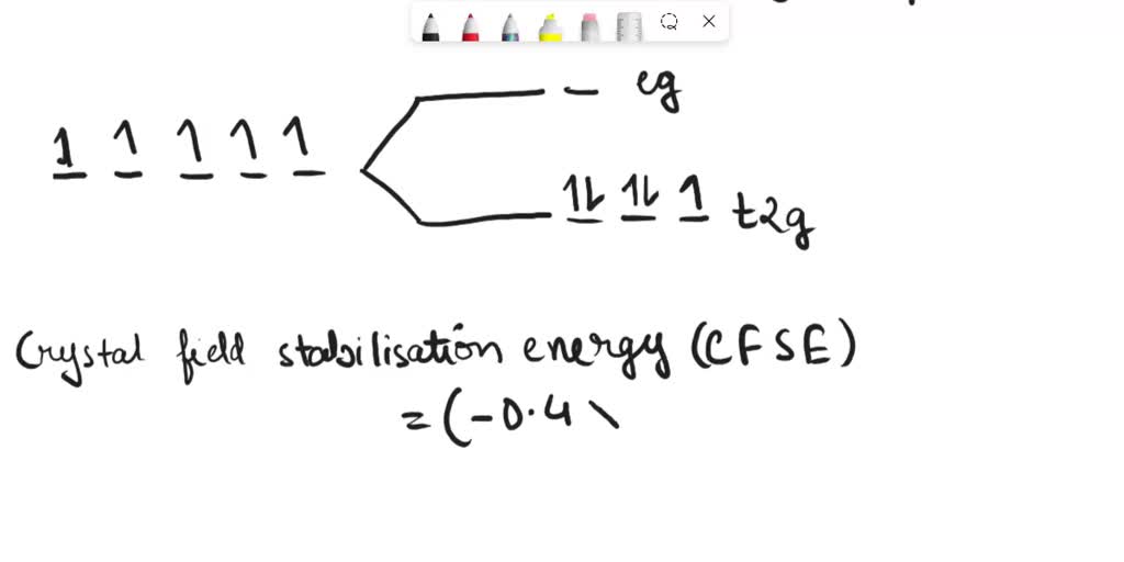 Solved The Octahedral Complex Ion Mn En Has Fewer Unpaired Spins