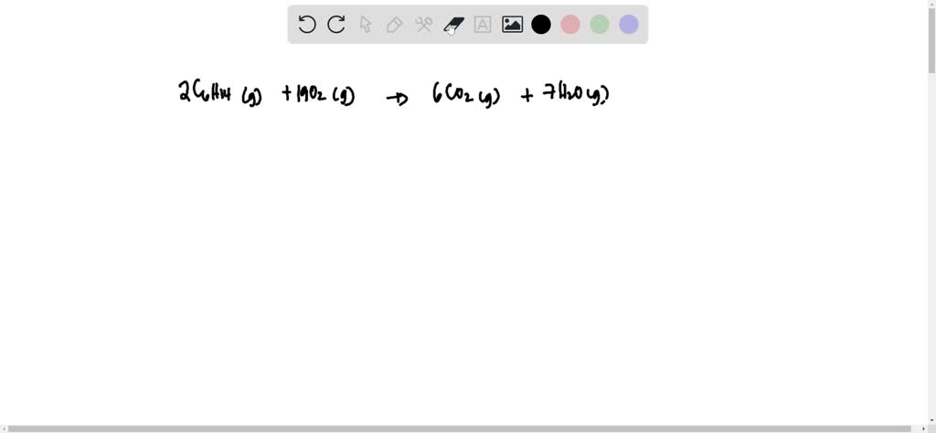 Solved Consider The Following Unbalanced Equation For The Combustion