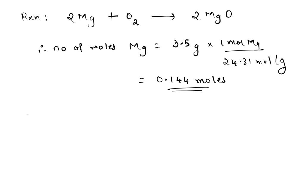 Magnesium Burns In Air With A Dazzling Brilliance To Produce Magnesium