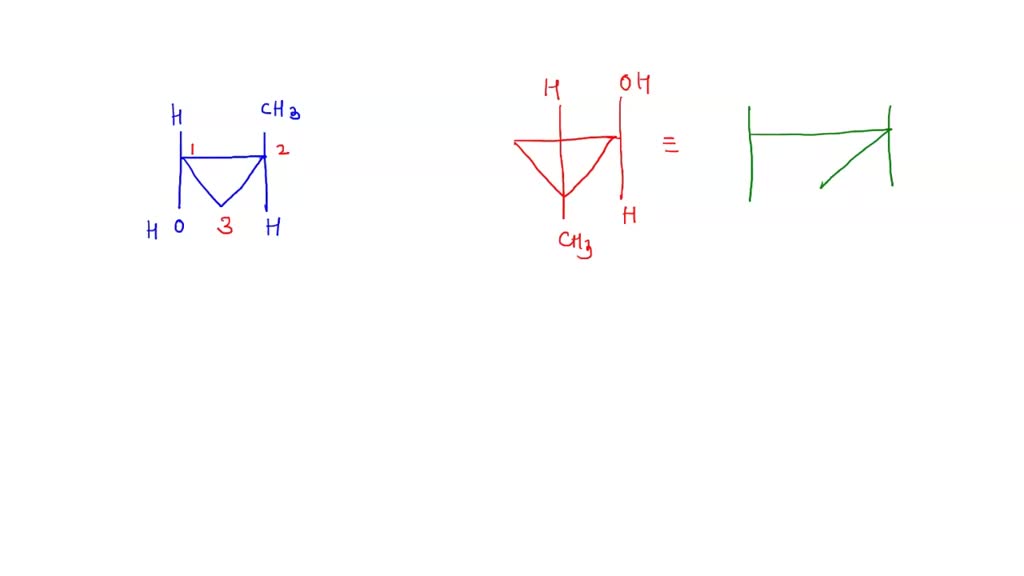 SOLVED For Each Molecule Below Determine Whether It Is The Same