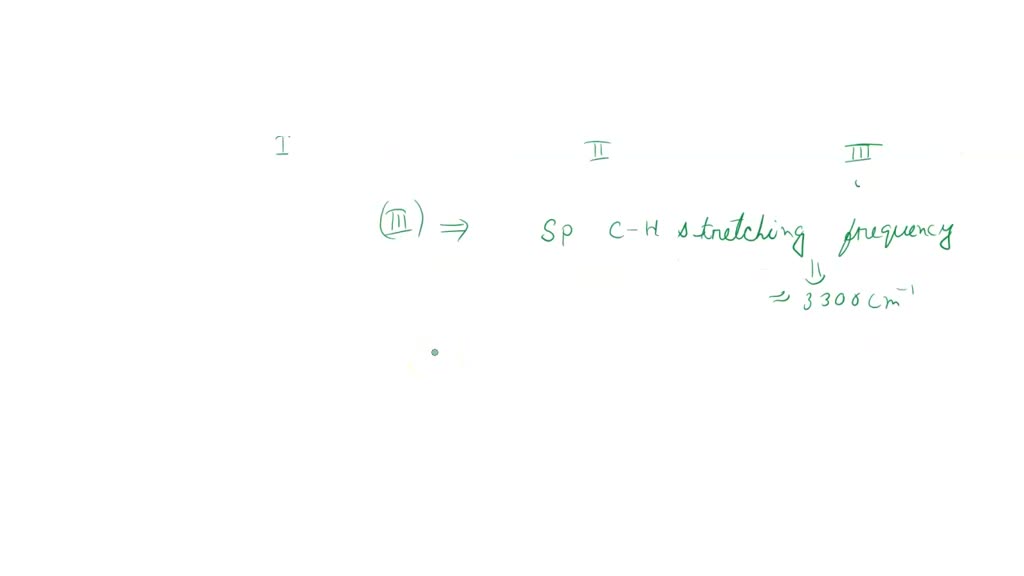 SOLVED Explain How You Could Use IR Spectroscopy To Distinguish