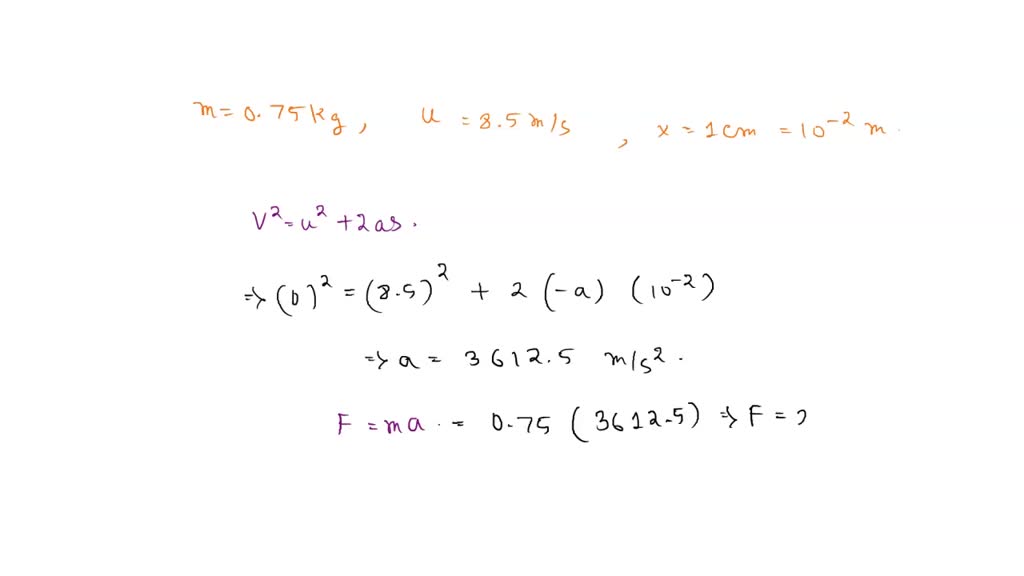 Solved A Kg Hammer Is Moving Horizontally At M S When It