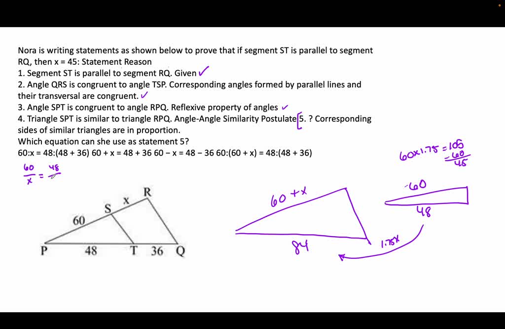 SOLVED The Diagram Below Shows Transversa Line Crossing Through AB