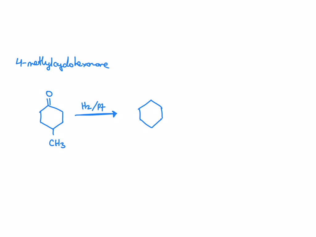 Solved Draw A Structural Formula For The Product Formed When