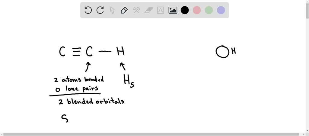 Solved What Kind Of Orbitals Make Up The Bond Between Carbon And