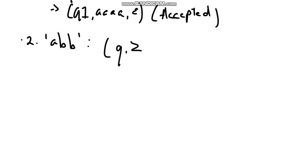 SOLVED 3 What Language Is Accepted By The PDA M Q0 Q1 Q2 A B