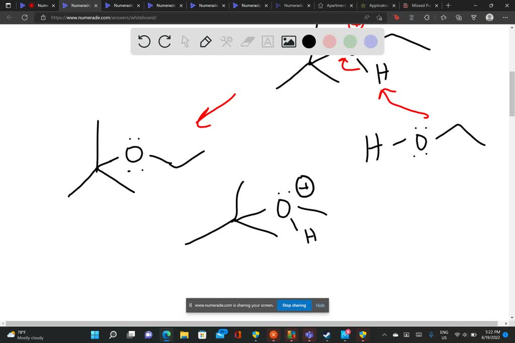 Solved A I Draw Arrow Pushing Mechanism That Illustrates The