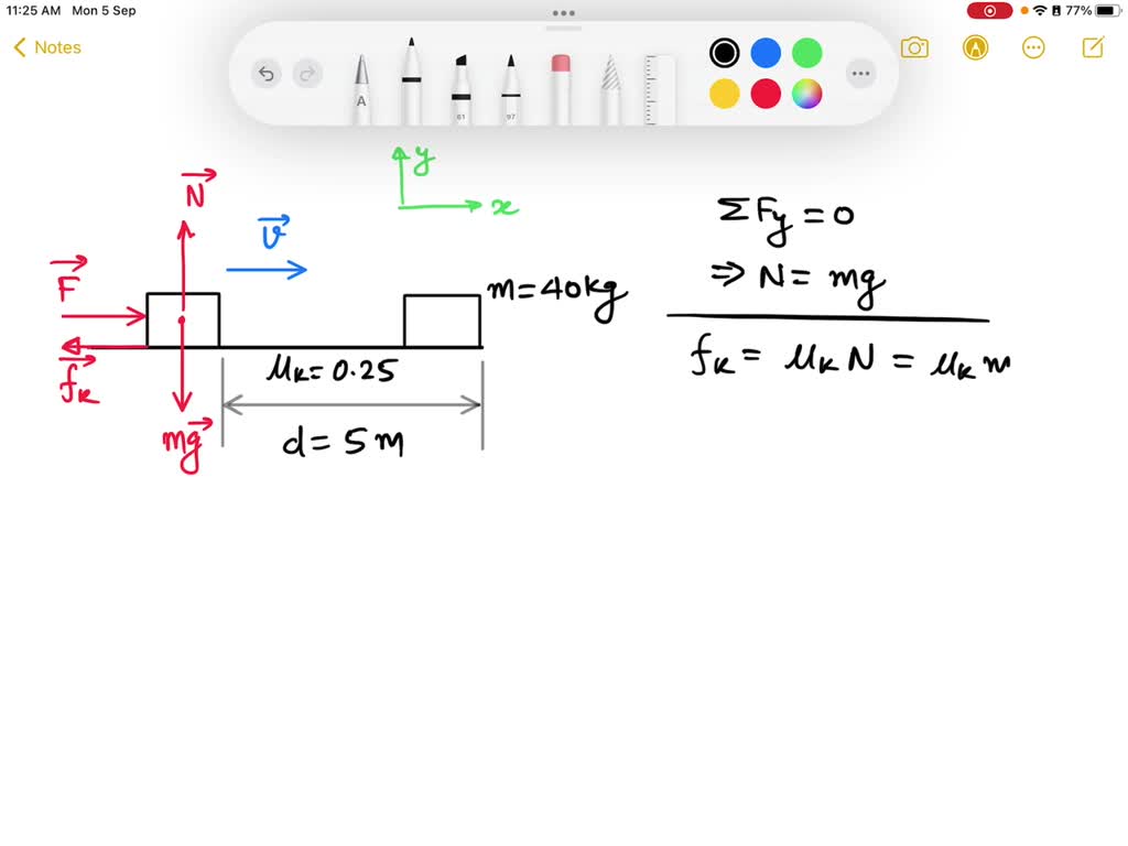 Solved Topic Work A Factory Worker Pushes A Kg Box A Distance Of